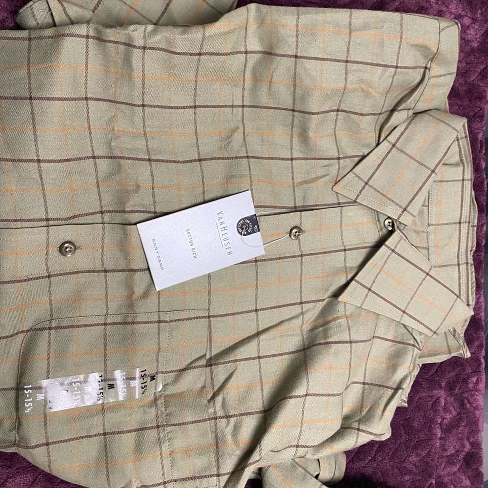 Van Heusen Plaid Shirt